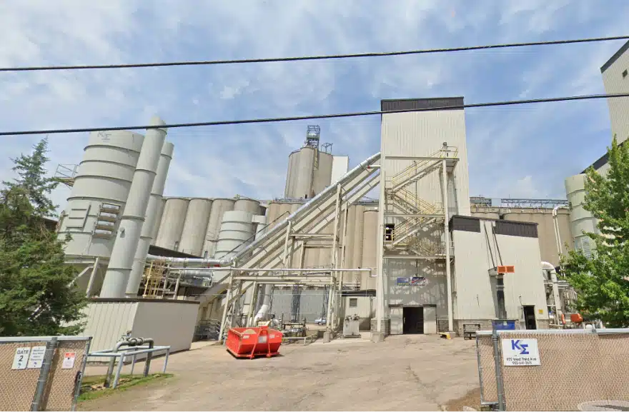 The outside of Koda Energy's Plant